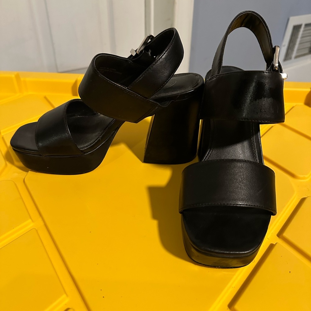 Black Women's Platform Sandals